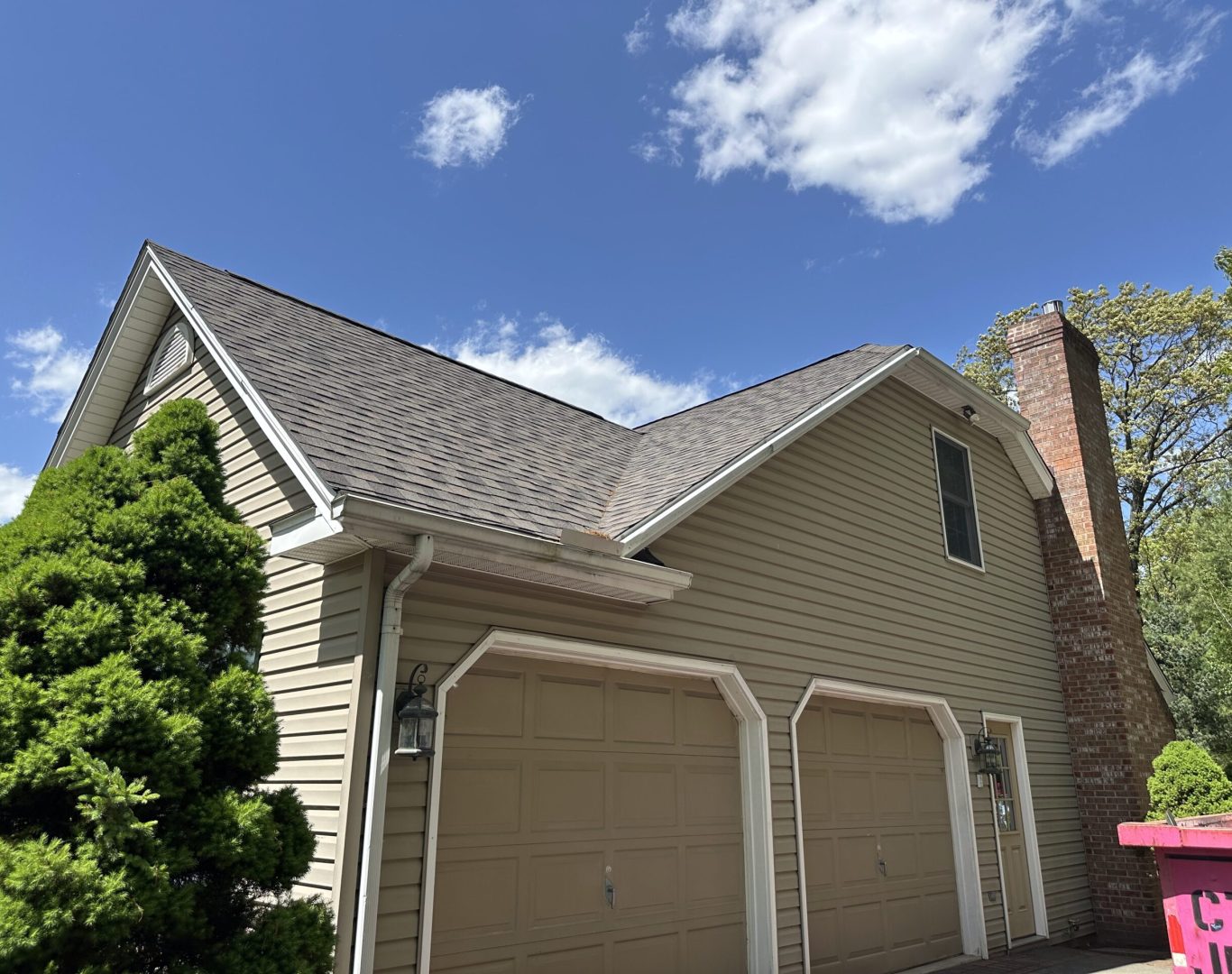 Professional Roofing Company in Duryea, PA completing residential roof installation with high-quality materials