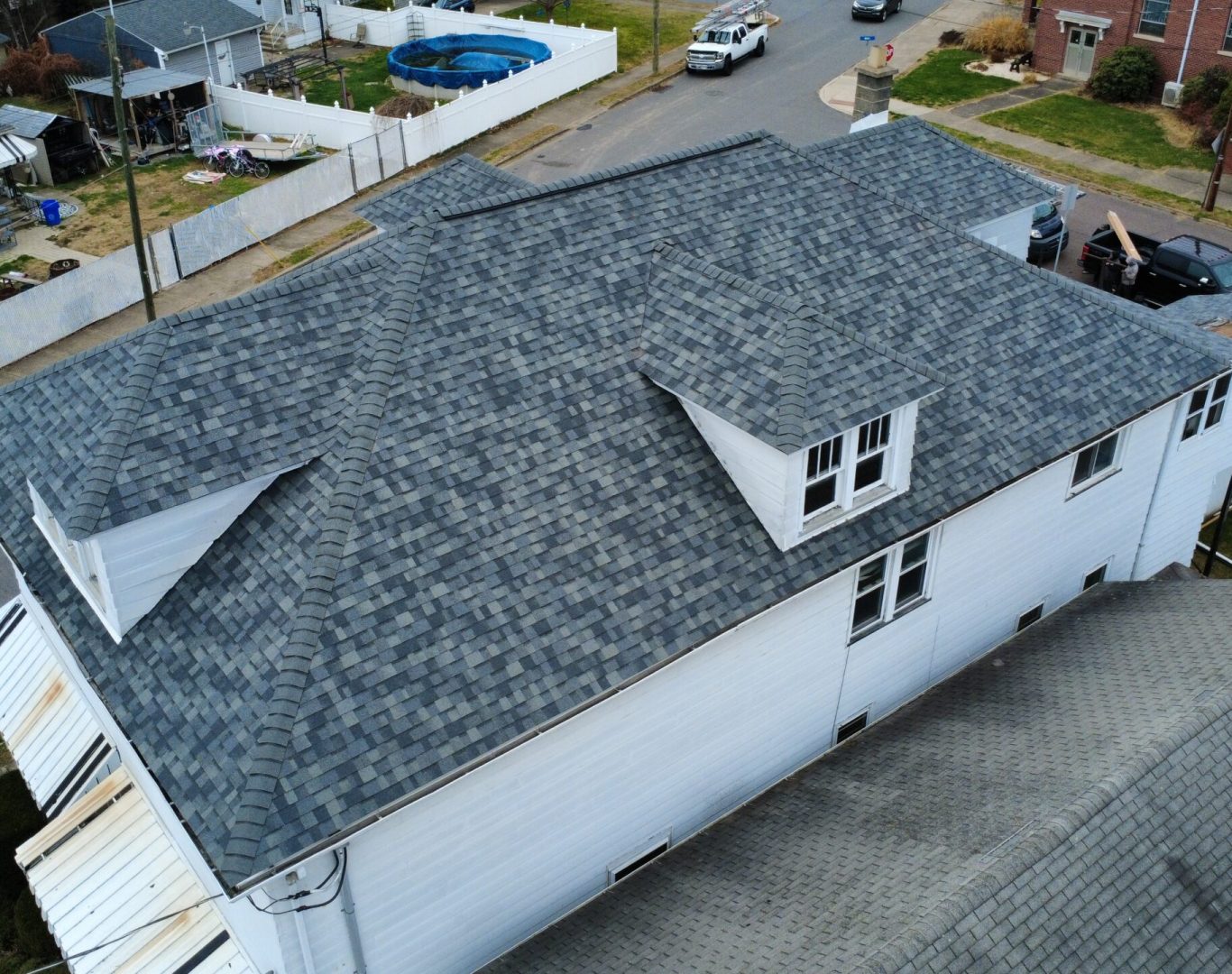 Reliable Roofing Company near me providing emergency roof repair services