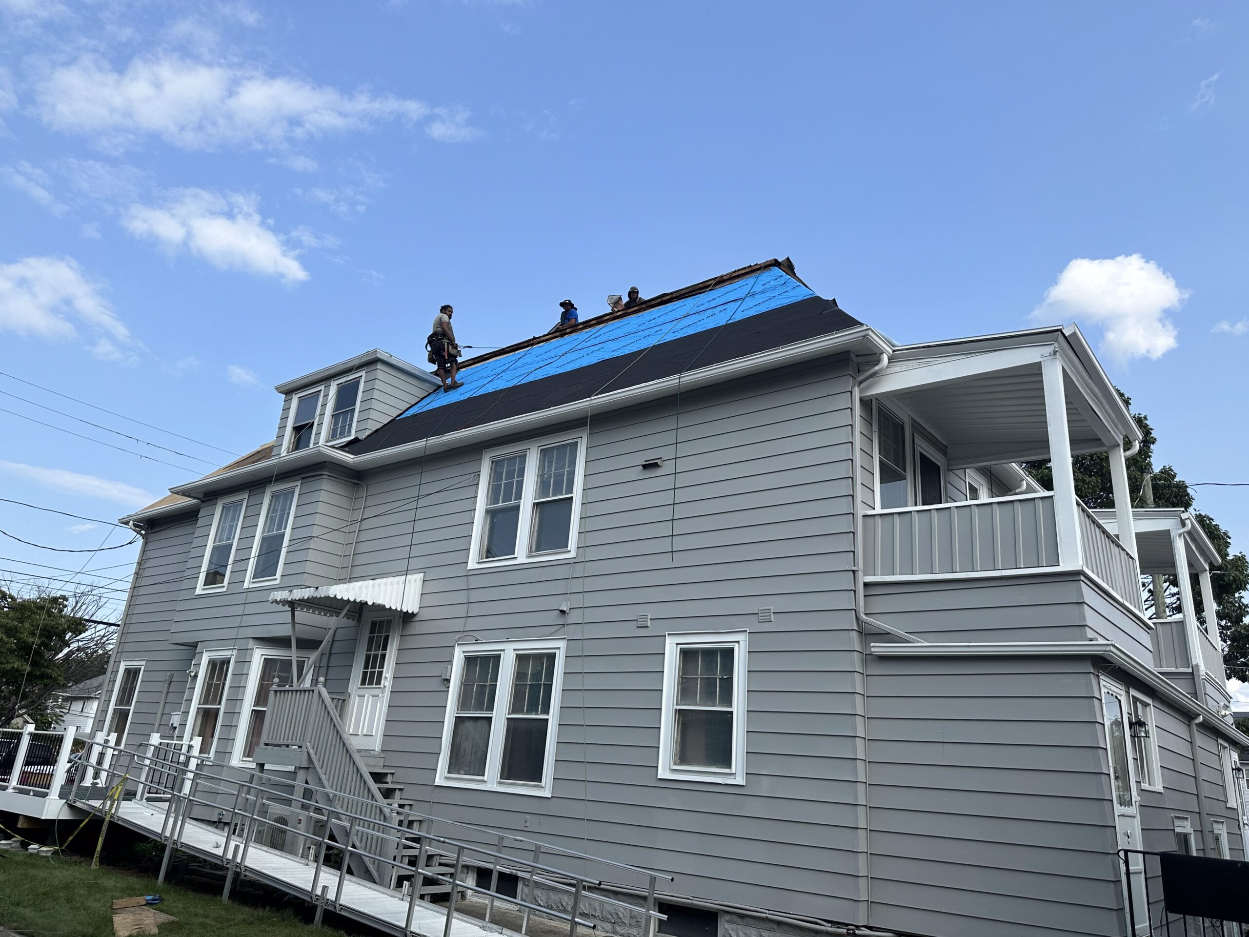 Professional Roofing Company in Pittston, PA handling residential roof installation with durable materials