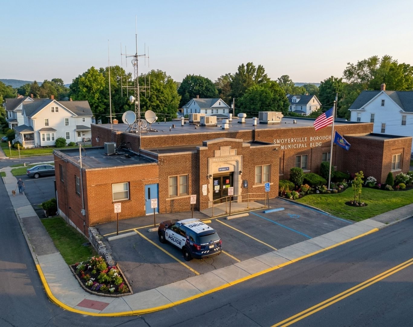 View of Swoyersville, PA