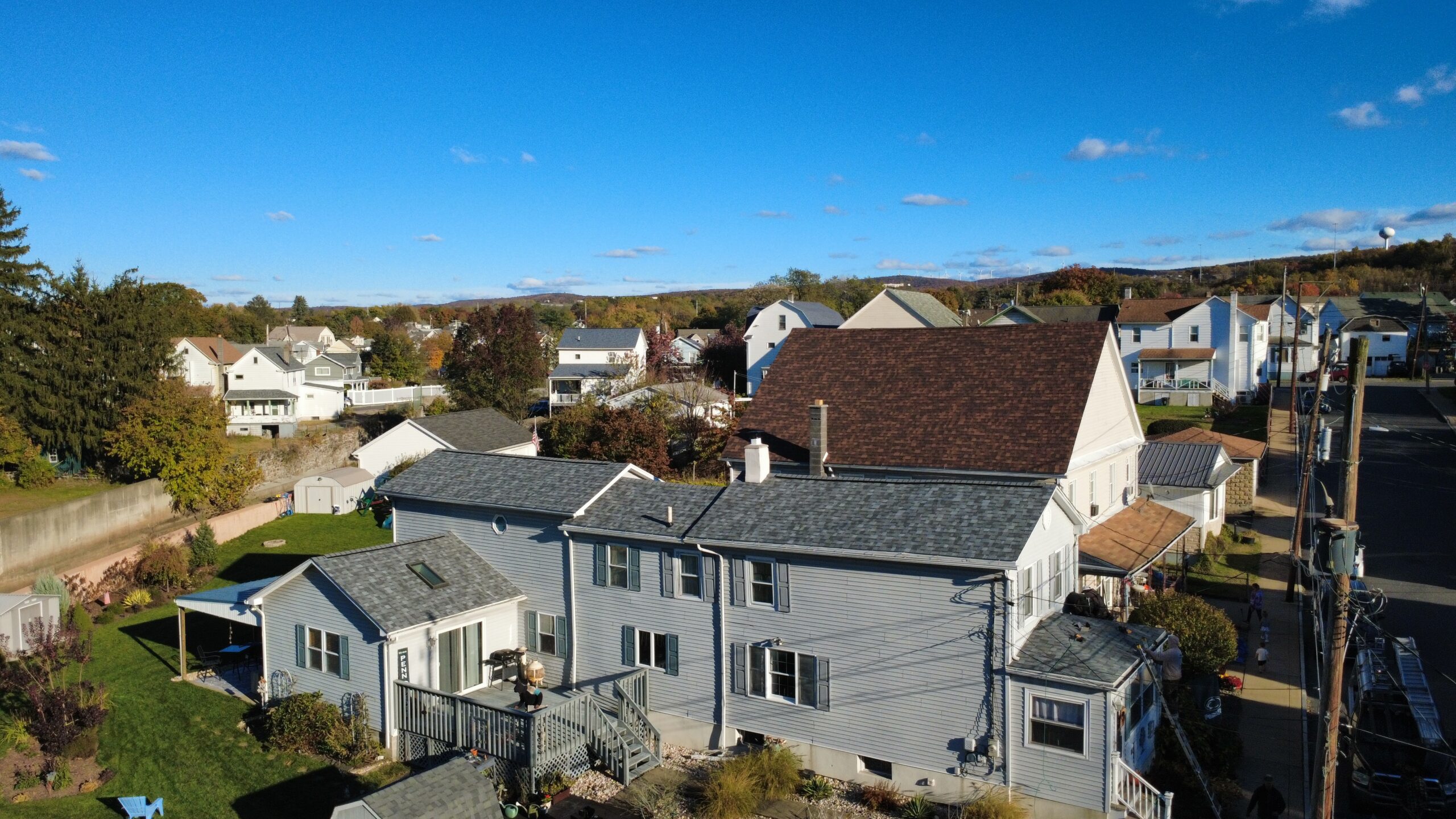 Professional Roof Inspections in Duryea, PA evaluating a residential roofing system